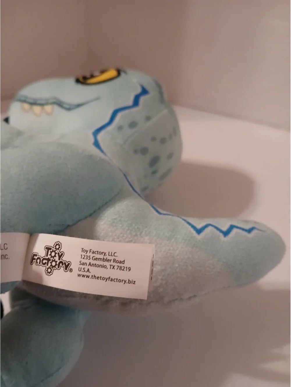 Jurassic World Blue Velociraptor 7” Dinosaur Plush Stuffed Toy Factory